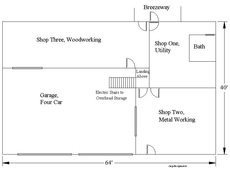 Auto Repair Shop Building Plans