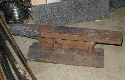 Weygers RR Track Anvil Rough Cut 