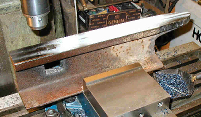 Heer Design RR Track Anvil with Face Milled