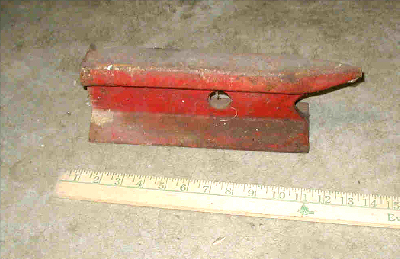 Simple RR track anvil