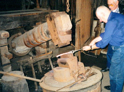 Water Powered Trip Hammer