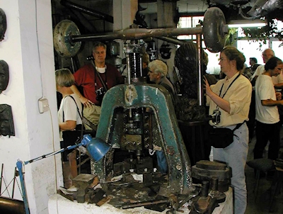 Fly Press with Tooling