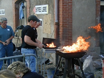 Forging with Extremely Smokey Coal