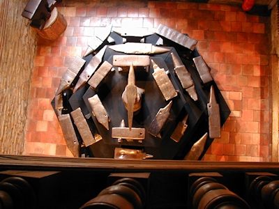 Anvil Collection viewed from above