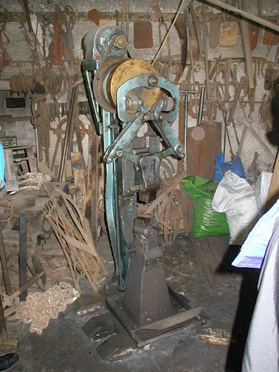 Trip Hammer with Rubber Cushions