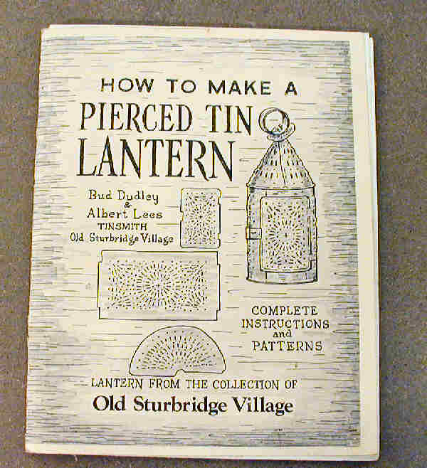 Pierced Tin Lantern Cover Page