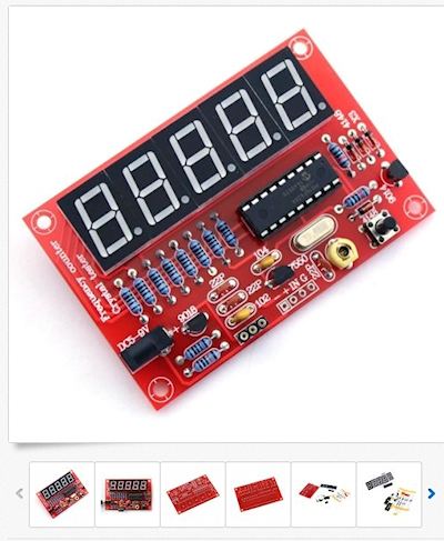 1Hz -50MHz frequency counter