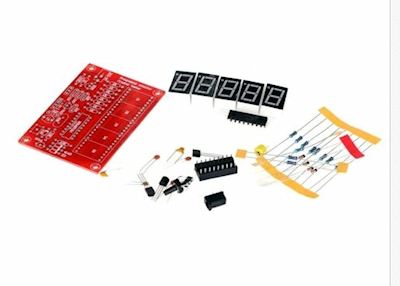 Parts for 1Hz -50MHz frequency counter