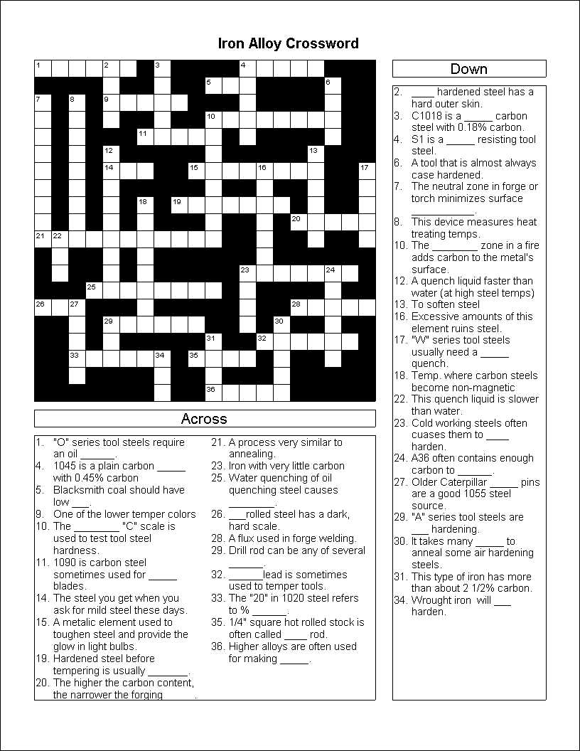 Crossword Construction Kit 97 Puzzle