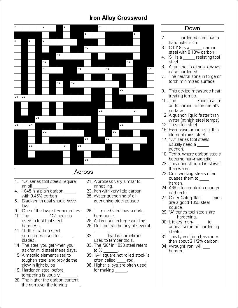 Crossword Construction Kit 97 Puzzle