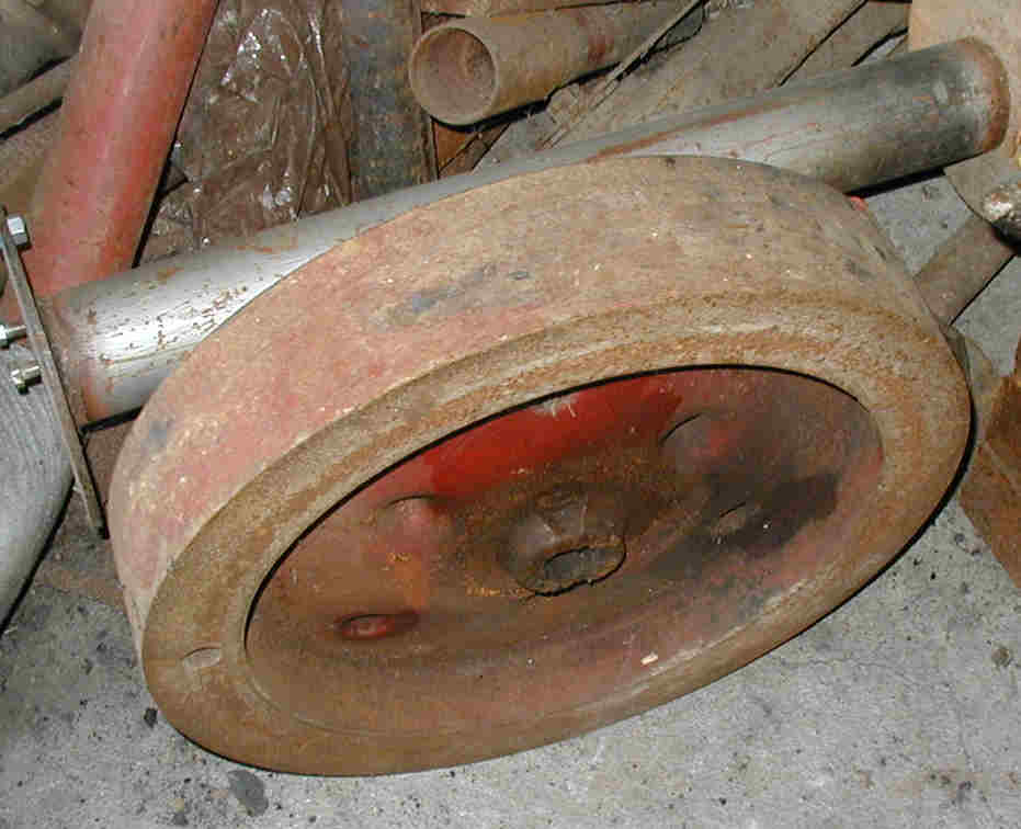 Post Vise Flywheel Base Bottom