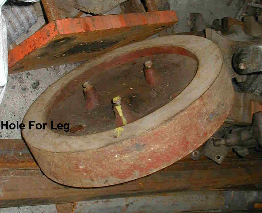 Post Vise Flywheel Base Top