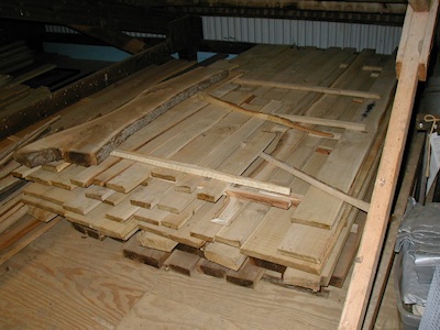 May 2016 Black Walnut and Oak in Attic, Length