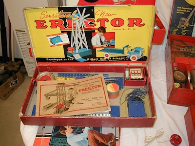 Size 4 1/2 Gilbert Erector Set