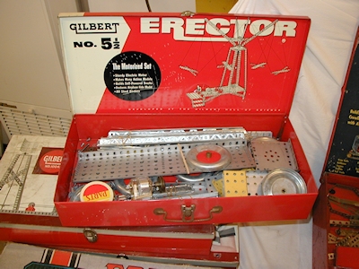 Size 5 1/2 Gilbert Erector Set