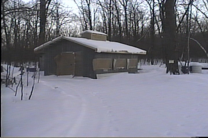 Front of Maple Sugar House Just Closed In