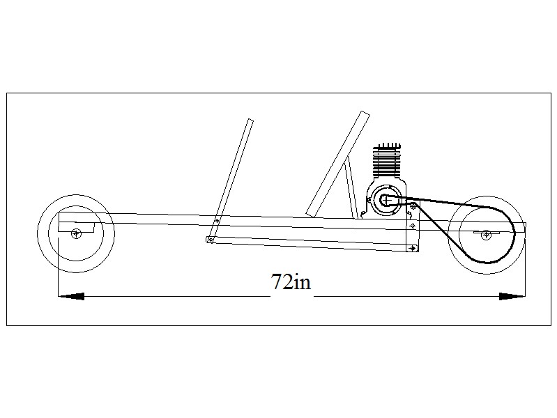 Motor Cart Side View