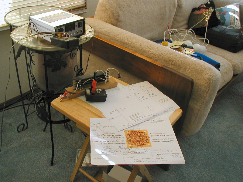 Solar Panel Controller (charger)and Controller to Computer Interface