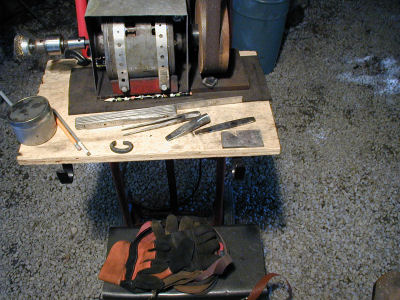 Work Station Shelf Close up