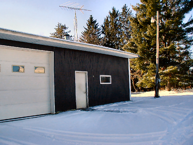 Shop Building Entrance from Driveway