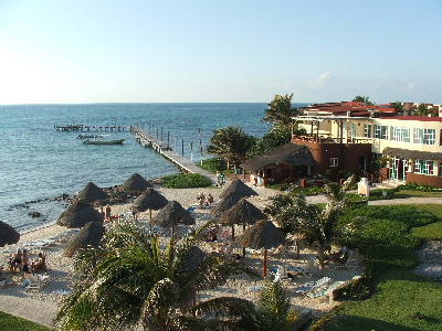 Avalon Reef Club Beach to Villas