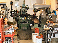 Welder area in my metal shop