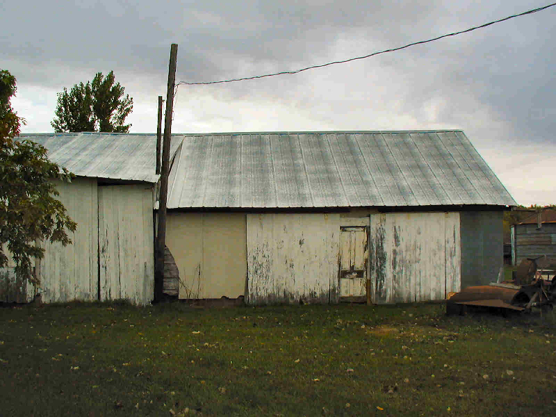 Woodgas Generator Engine House Before Restoration