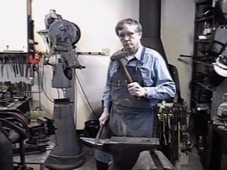 Pete in the Blacksmith Shop